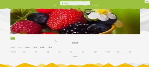 基于Django与Vue的初级食用农产品商城系统设计与实现